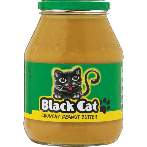 Black Cat Crunchy Peanut Butter 800g